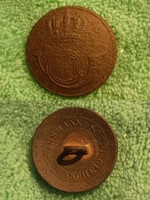 Historischer Uniformknopf