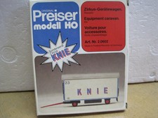 Preiser Circus Knie Bausatz unmontiert  mit der  OVP 20602