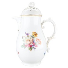 Kaffeekanne groß Fürstenberg Alt Fürstenberg Bunte Blume 02199