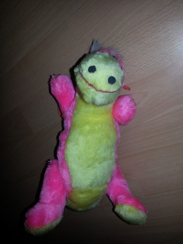 Stofftier drache pink - in,