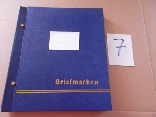 Altes briefmarkenalbum mit - altes,