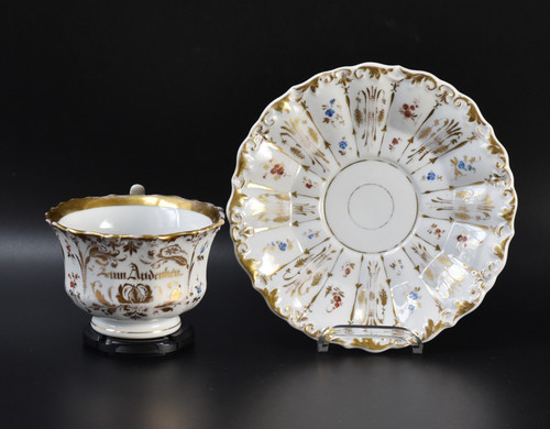 Biedermeier andenken porzellan - biedermeier,
