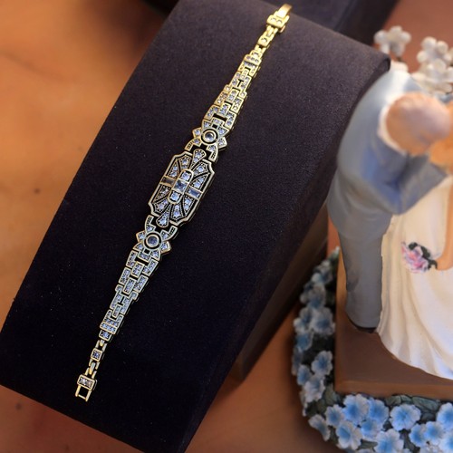 Armband golden antik kunst - armband,