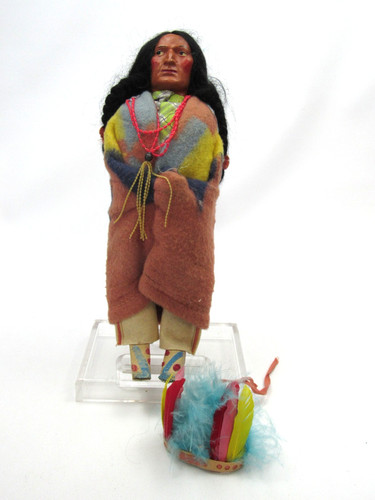 Vintage skookum indianer - skookum, puppe