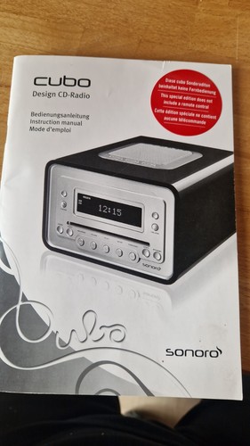 Sonoro cubo design radio - sonoro,