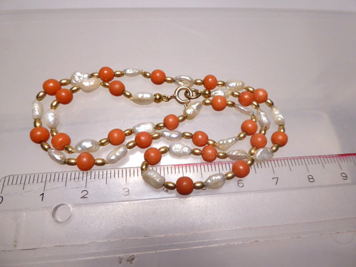 Antik kette collier feine biwa - antik,