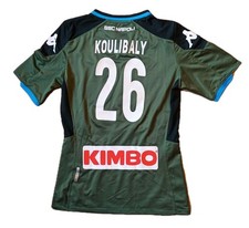 Kappa Kalidou Koulibaly SSC Neapel 2019/2020 Away Trikot grün YOUTH KINDER L 164