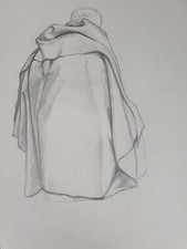 Alte Zeichnung Bleistift auf