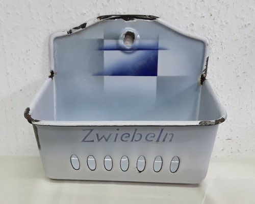 Alter emaille behälter - emaille,