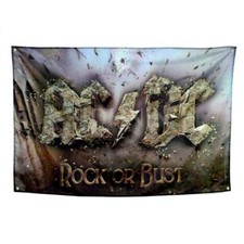 ACDC "Rock Or Bust" Flag 90cmx