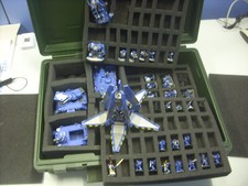 Warhammer 40k Space Marines Armee mit Koffer WH 40000 gebracht Space Marine