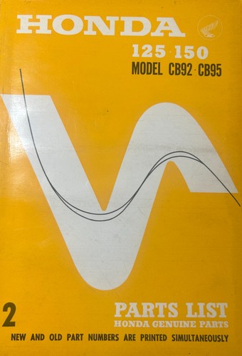 Honda modell cb92 125 - honda,