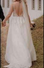 Brautkleid Hochzeitskleid Größe 36/38, Gebraucht