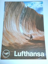 Poster Lufthansa Wave Rock Otl