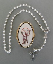 Rosenkranz Mädchen weiße