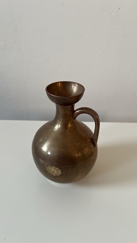 Messing vintage vase cm - messing, 14