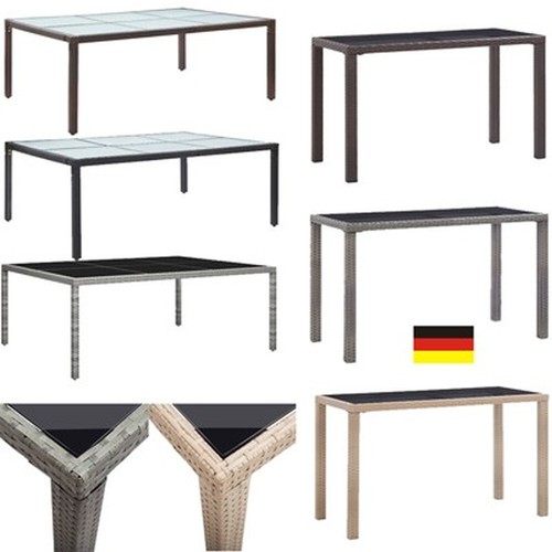 Poly rattan balkontisch - poly,