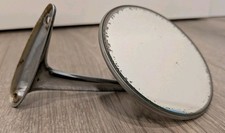 Oldtimer Spiegel Opel Rekord C Chrom 2899677 Originalteil Außenspiegel