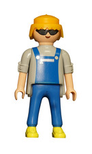 Playmobil Figur Handwerker Klempner Schlosser Beruf Tätigkeit