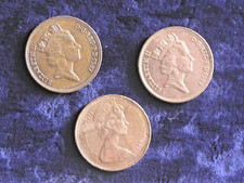2 New Pence 1971 und Two Pence