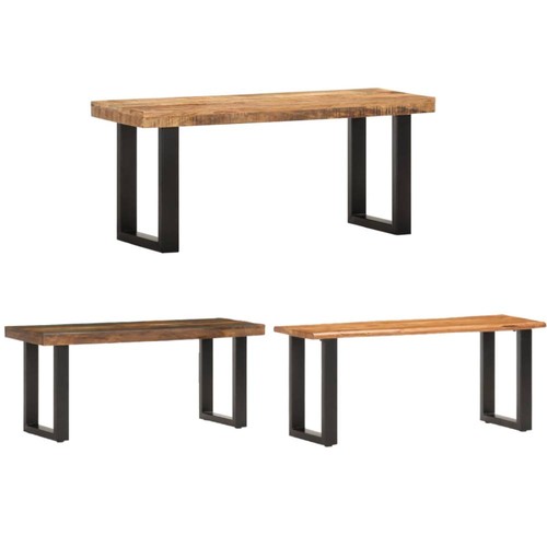 Akazie massiv sitzbank 110cm - akazie,