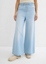 Weite Jeans mit Bequembund Gr