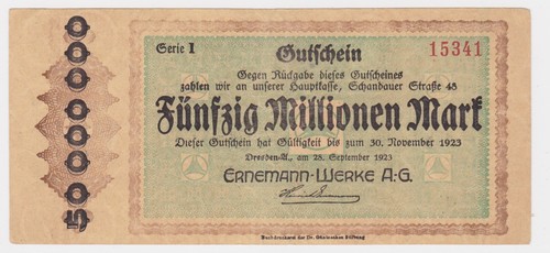 Millionen mark banknote - mark,