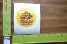 Alter Aufkleber Automobilclub Pannenhilfe ADAC Reise