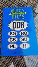 Auto Atlas DDR,  Kult, Original, 8. Aufl. 1987