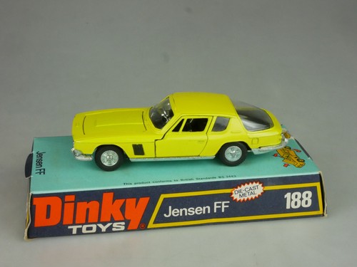 Dinky toys 188 jensen - toys, gelb