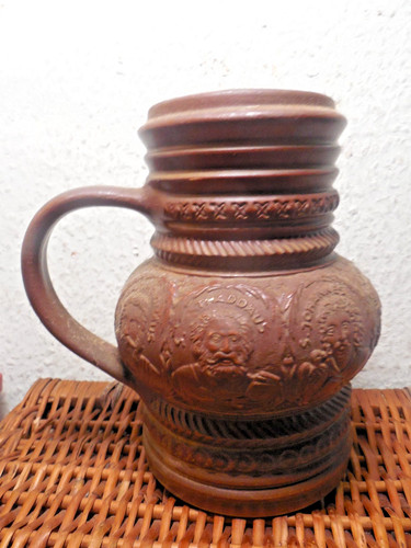 Bierkrug krug keramik - bierkrug, könig