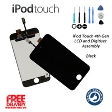 iPod Touch 4G 4. Gen (A1367) LCD + Digitizer Touch Ersatz NEU - SCHWARZ