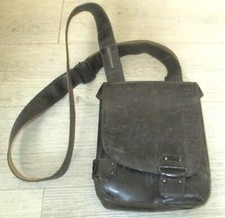 Aunts & Uncles Posttasche, Leder, unisex,Farbe schwarz,anthrazit