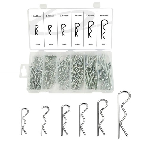 Federsplinte set sicherungs - federsplinte,