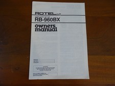 ROTEL RB-960BX