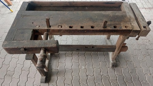 Alte holzbank werkbank - alte,
