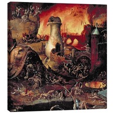 Leinwandbild Die Hölle, 1505