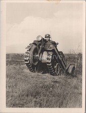 Foto, alte Presse Foto's, Wehrmacht, Kettenkrad (MJ-45)1025