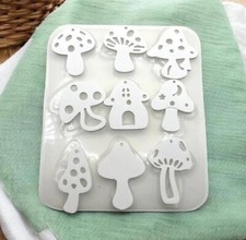 DIY Gießform Pilzanhänger