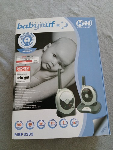 Babyphone mbf 3333 2 - h&h, mbf-3333