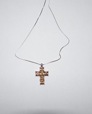 Kreuz anhänger 925 - anhänger, silver