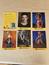 7 Autogrammkarten Musical