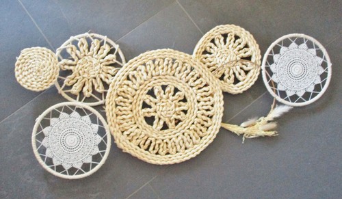 Wandbild wanddeko kreise - wandbild,
