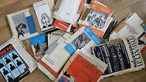 Ddr theater programm heft - programm,