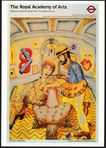 Moderne postkarte königliche - moderne, postkarte: