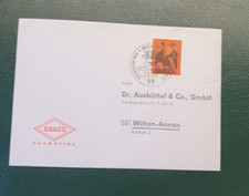 erstagsbrief , 450. todestag von "franz von taxis" , sonderstempel bonn 3.6.1967