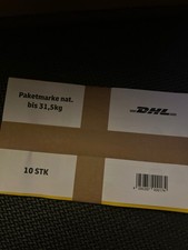 DHL Paketmarken 31,5 Kg