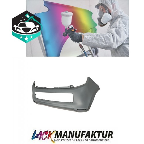 Lackiert stoßstange hinten - lackiert,