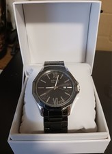 Alexander Milton Keramikuhr Herren Schwarz