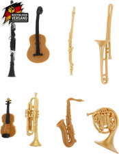 Miniatur Musikinstrumenten Set